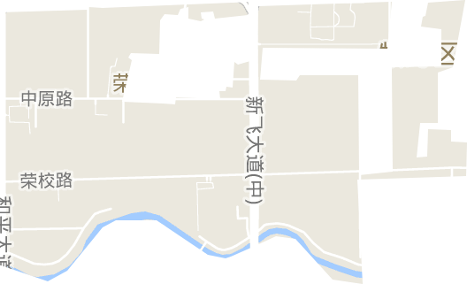 荣校路街道电子地图