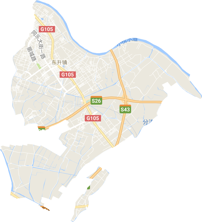东升镇电子地图