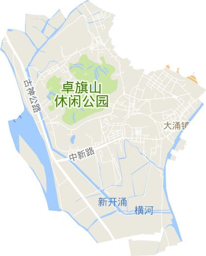 大涌镇电子地图