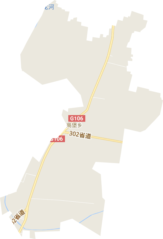 高堡乡电子地图