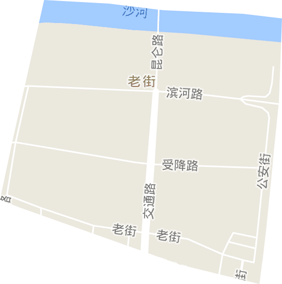 老街街道电子地图