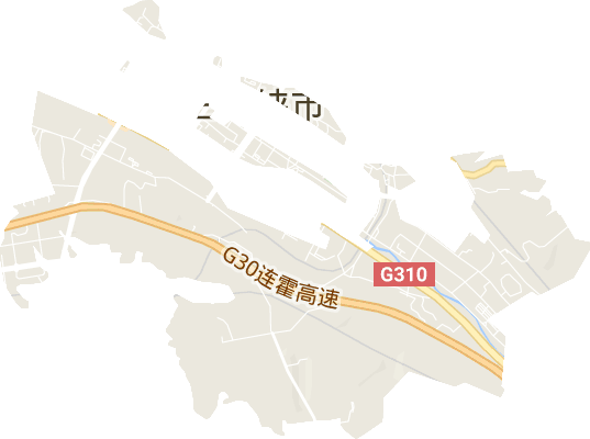 崖底街道电子地图