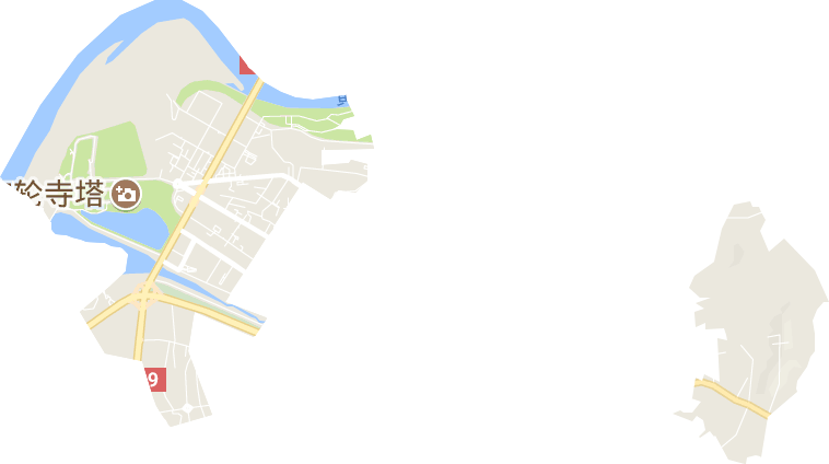 河南三门峡经济开发区电子地图
