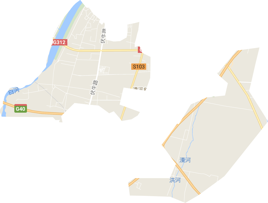溧河乡电子地图