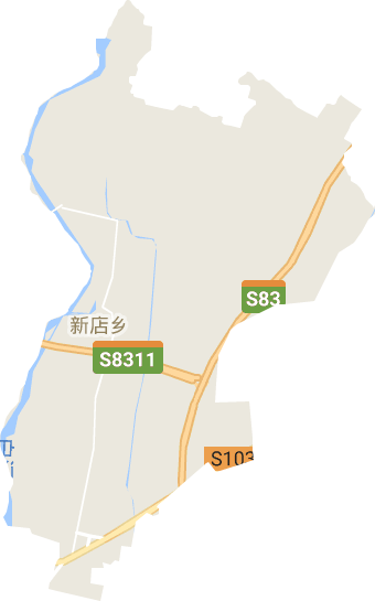 新店乡电子地图