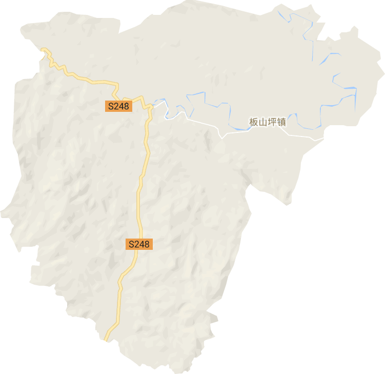 板山坪镇电子地图