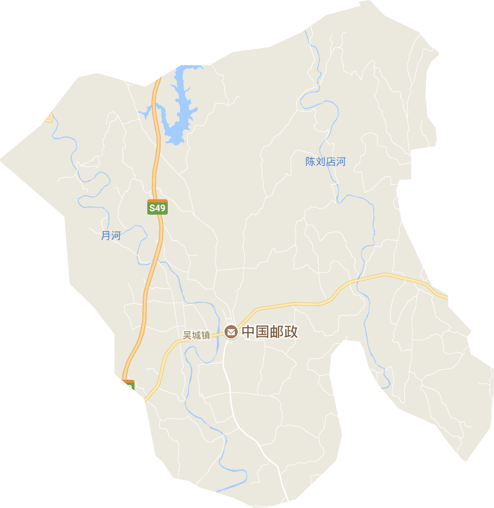 吴城镇电子地图