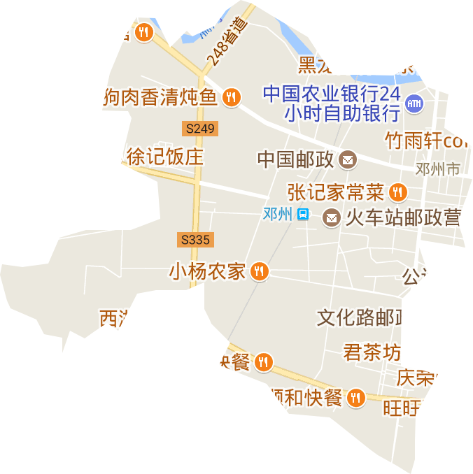 古城街道电子地图