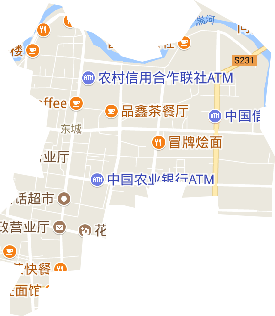 花洲街道电子地图