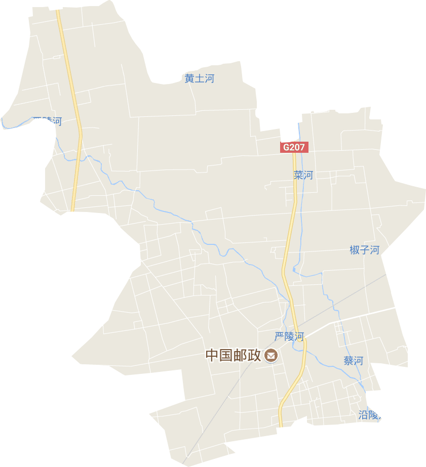 夏集乡电子地图