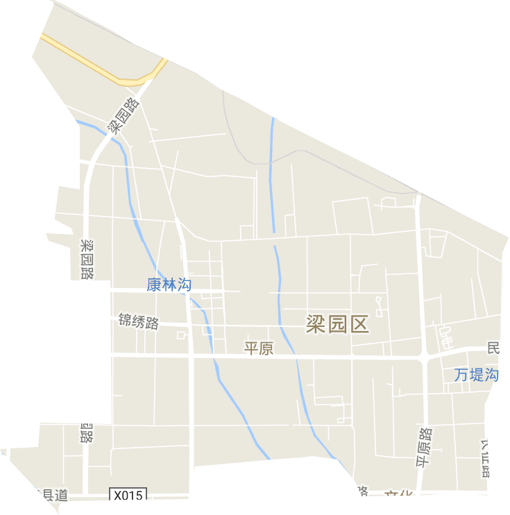 平原街道电子地图