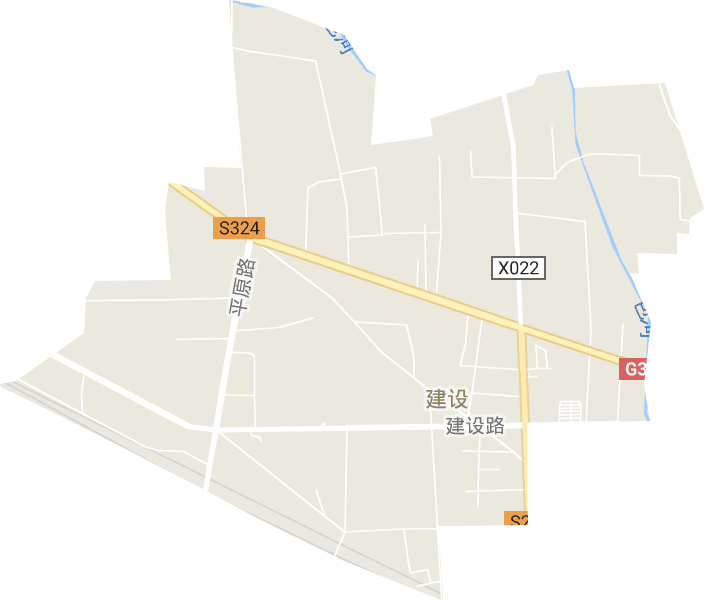 建设街道电子地图