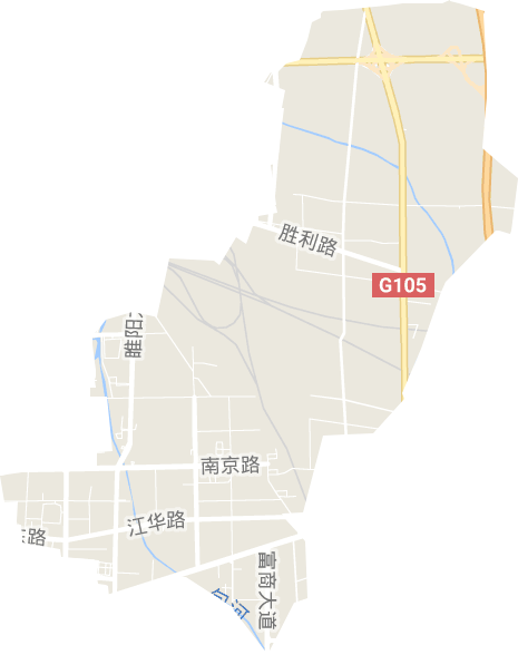 平安街道电子地图