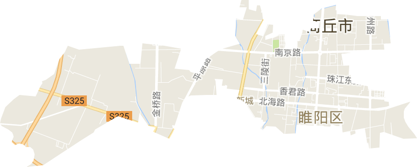 新城街道电子地图
