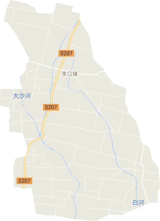 李口镇电子地图
