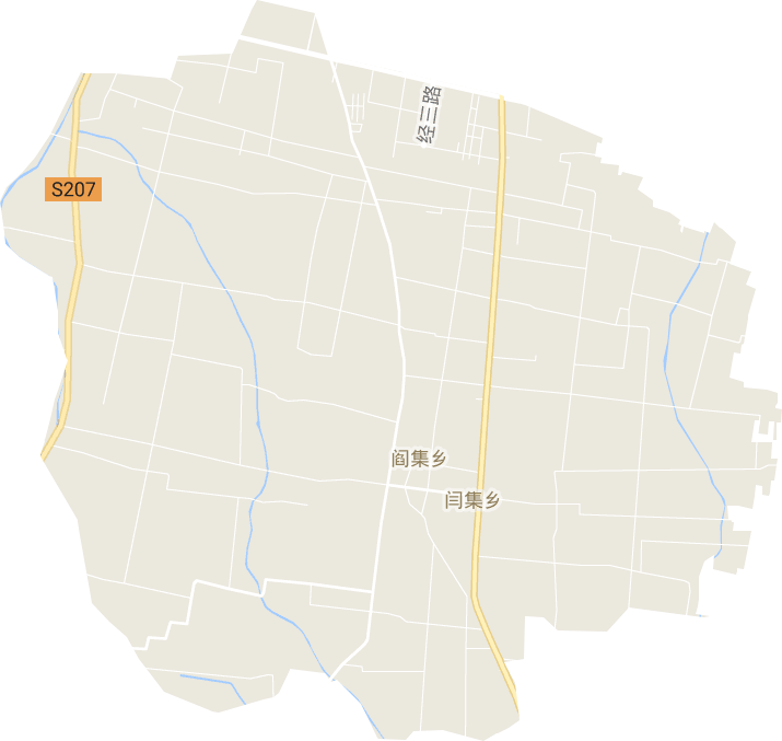 闫集镇电子地图