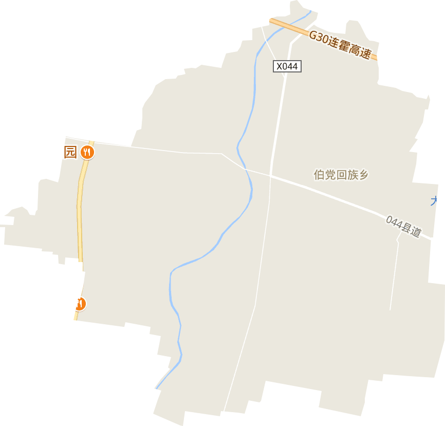 伯党乡电子地图