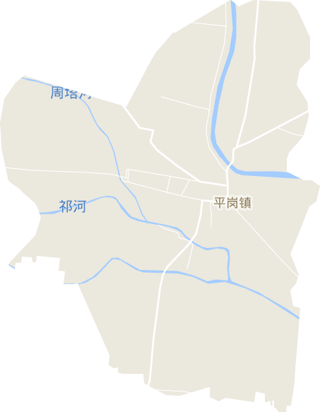 平岗镇电子地图
