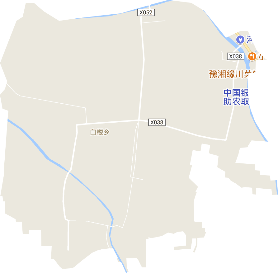 白楼乡电子地图