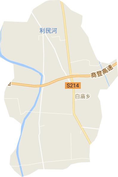白庙乡电子地图