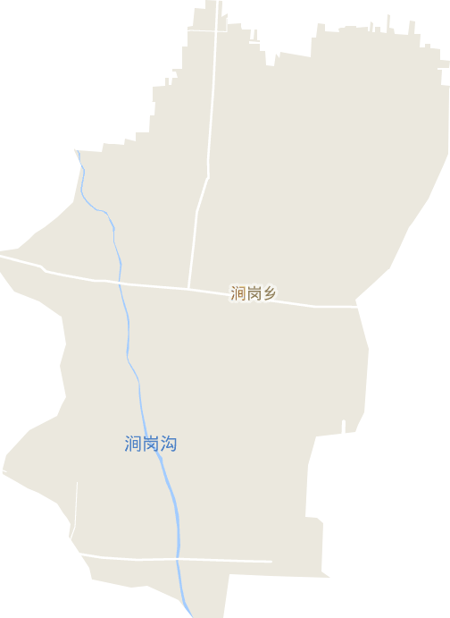 涧岗乡电子地图