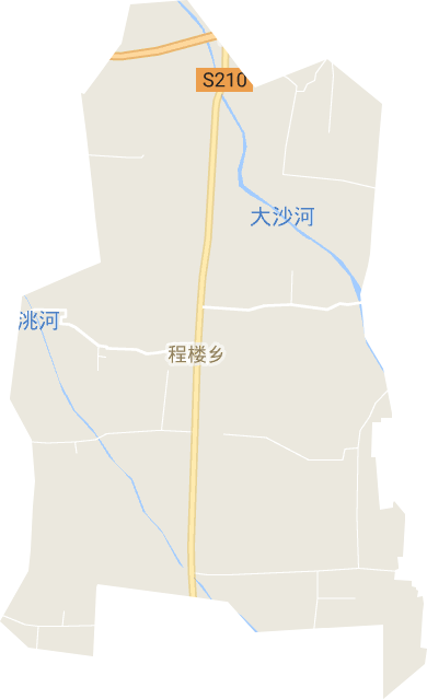 程楼乡电子地图