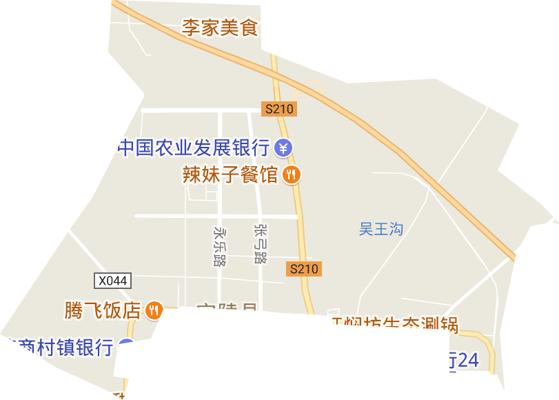 产业集聚区电子地图