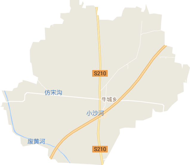 牛城乡电子地图