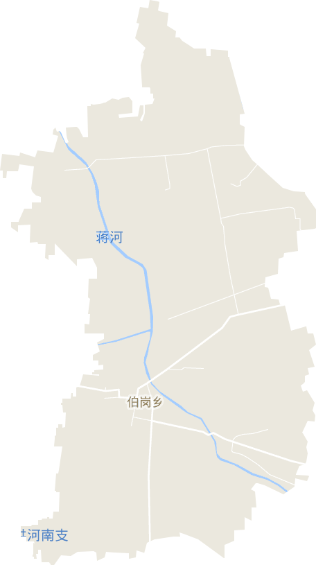 伯岗乡电子地图
