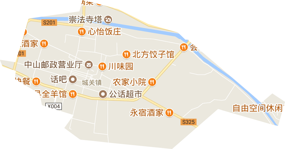 城关镇电子地图
