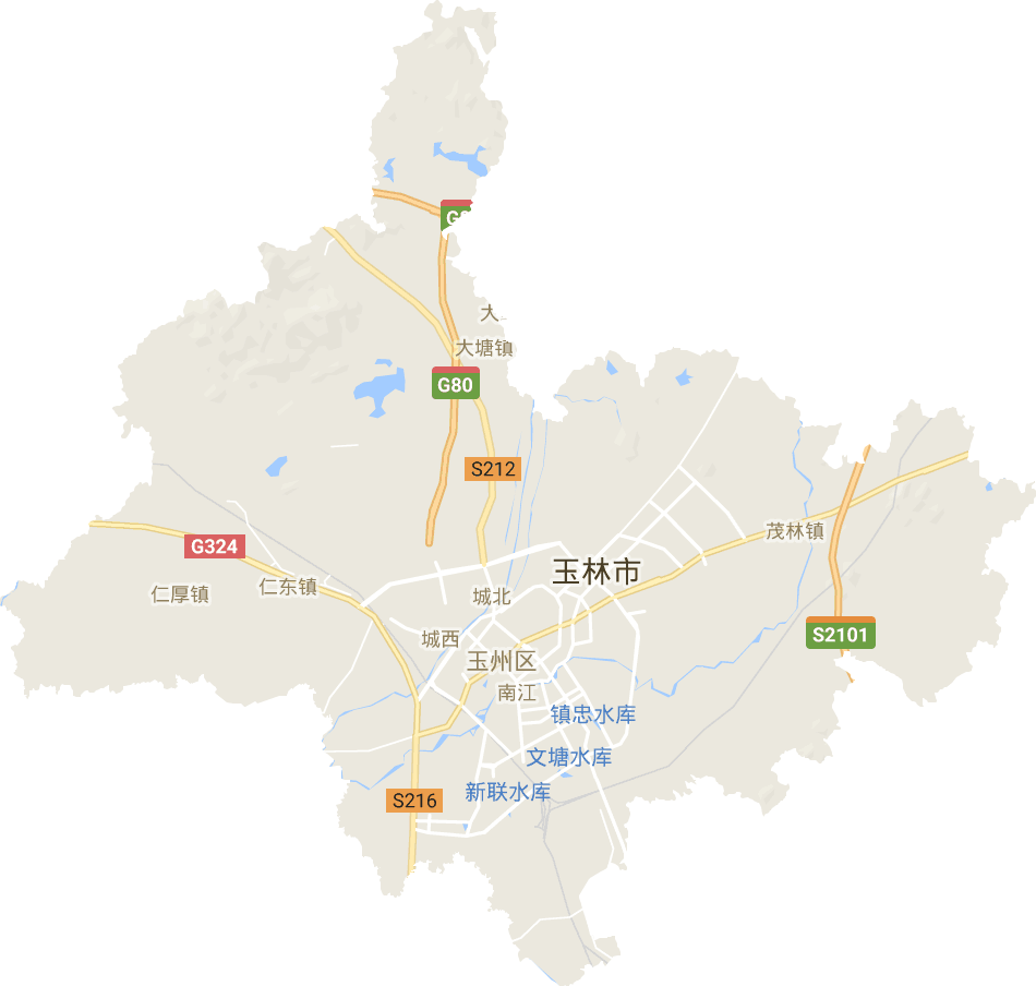 玉州区电子地图