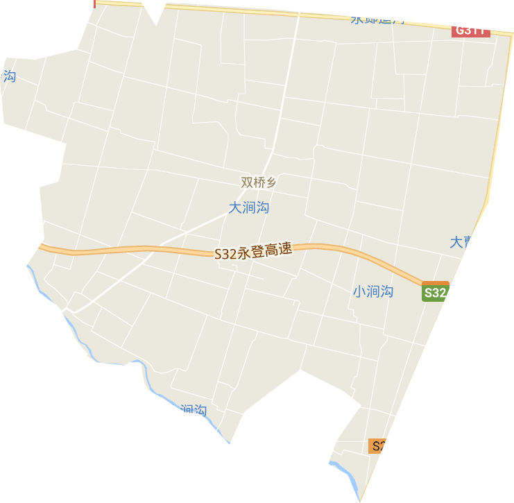 双桥乡电子地图