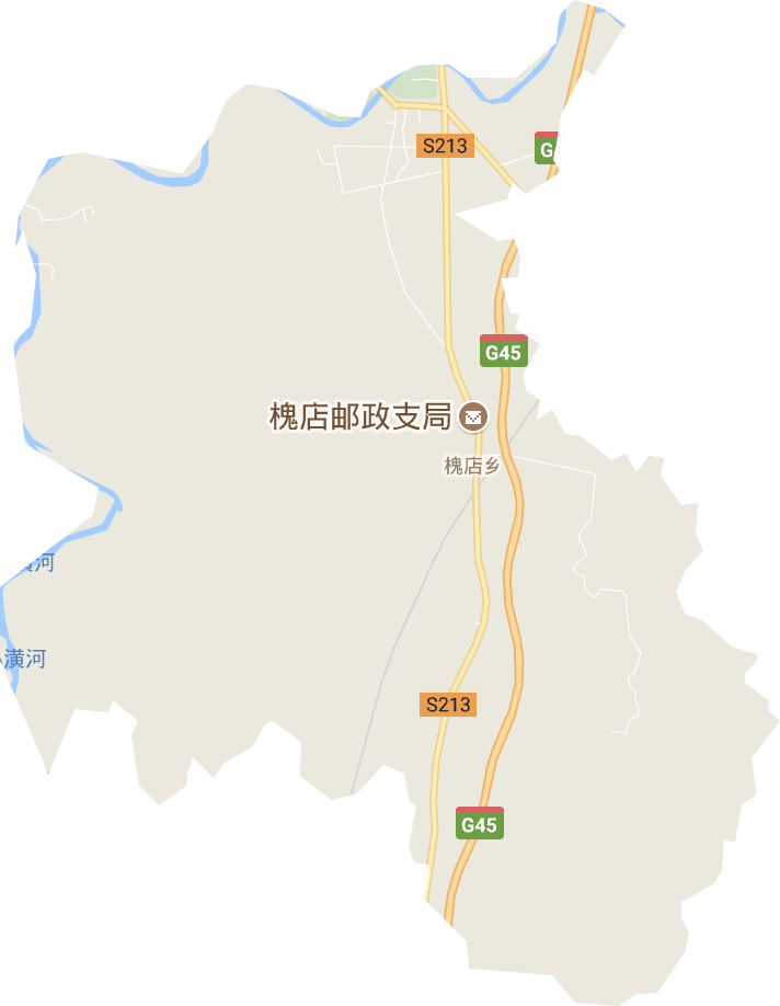 槐店乡电子地图