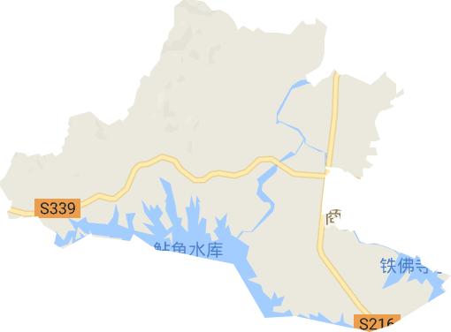 鲇鱼山街道电子地图