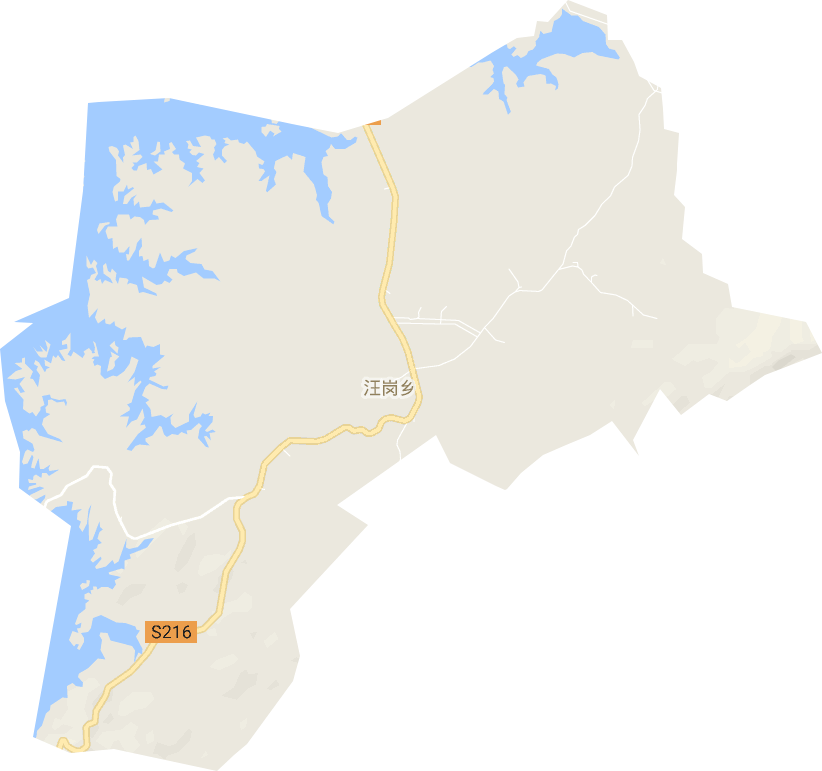 汪岗镇电子地图