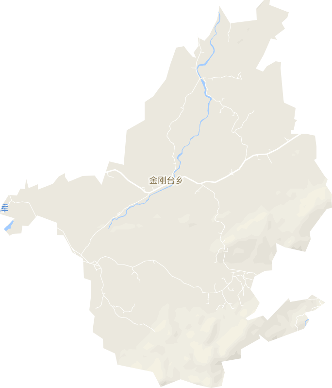 金刚台乡电子地图