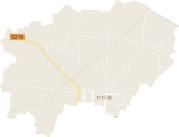 栏杆街道电子地图
