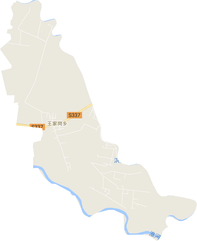 王家岗乡电子地图