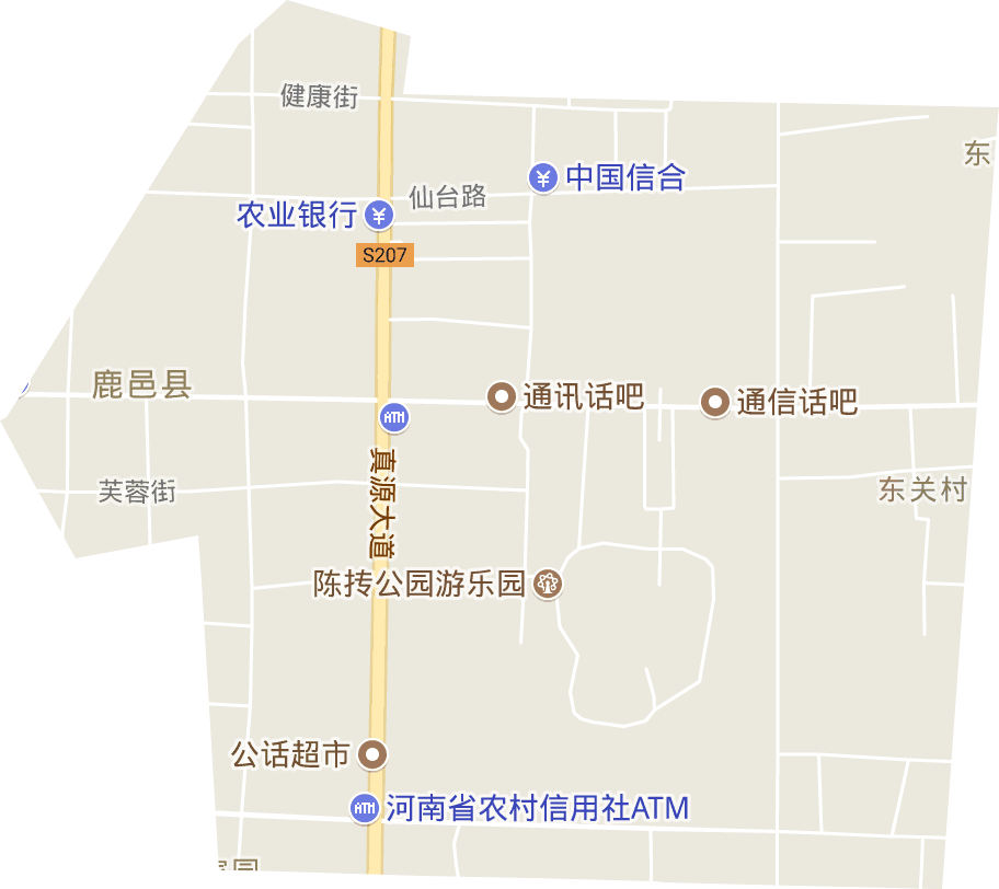 真源办事处电子地图