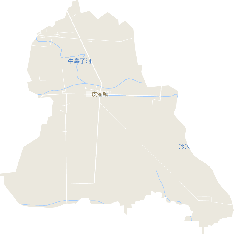 王皮溜镇电子地图