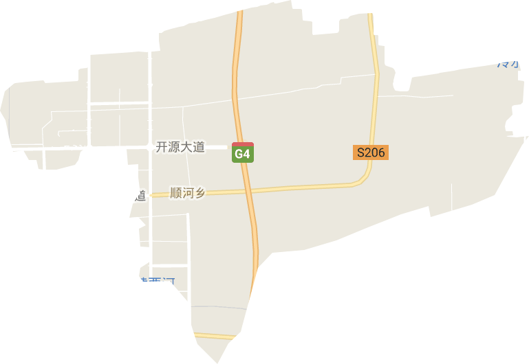 顺河街道电子地图