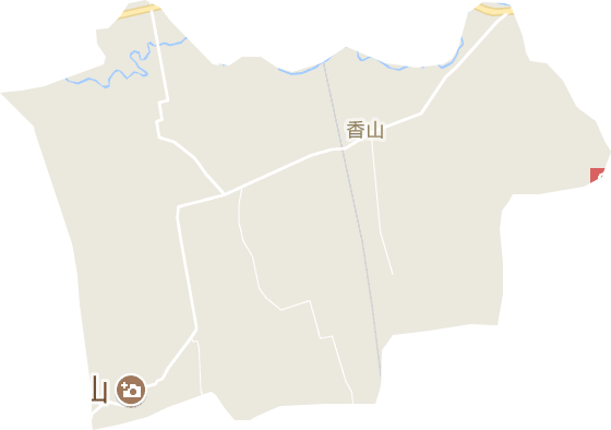 香山街道电子地图
