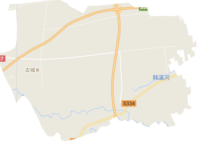 古城乡电子地图