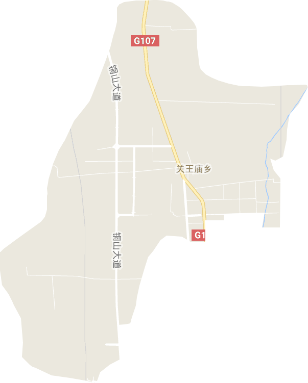 关王庙乡电子地图
