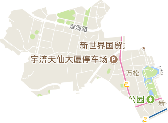 万松街办事处电子地图