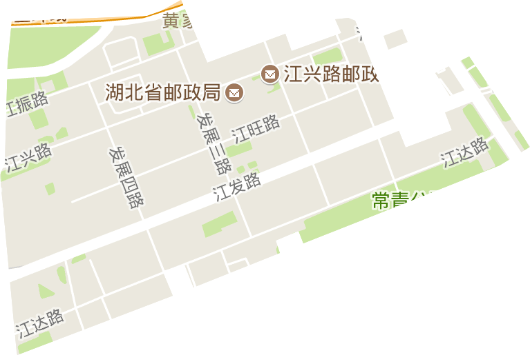 江汉经济开发区电子地图