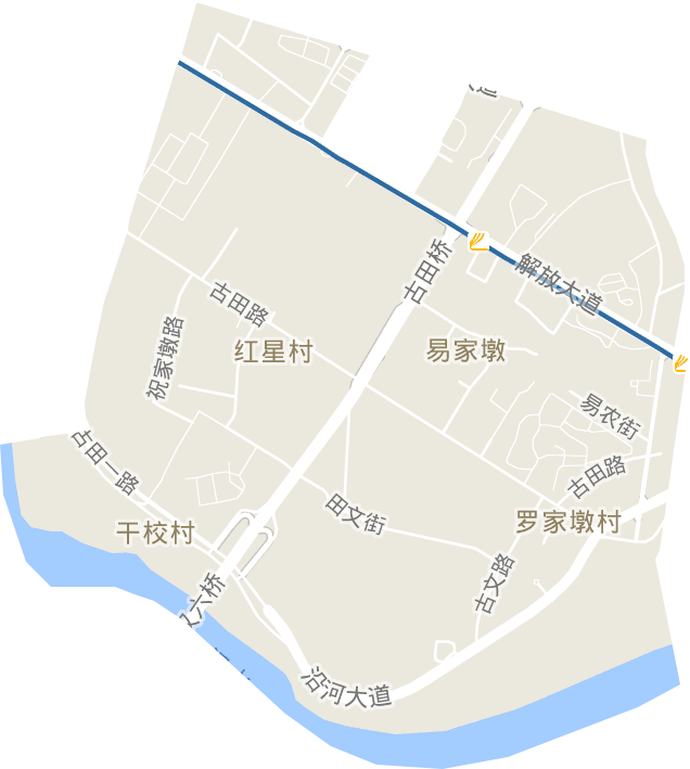 古田街道电子地图