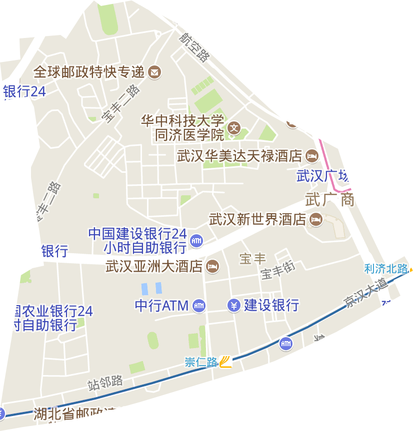 宝丰街道电子地图