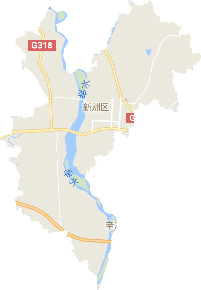 邾城街道电子地图