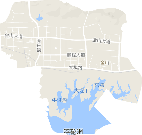 金山街道电子地图